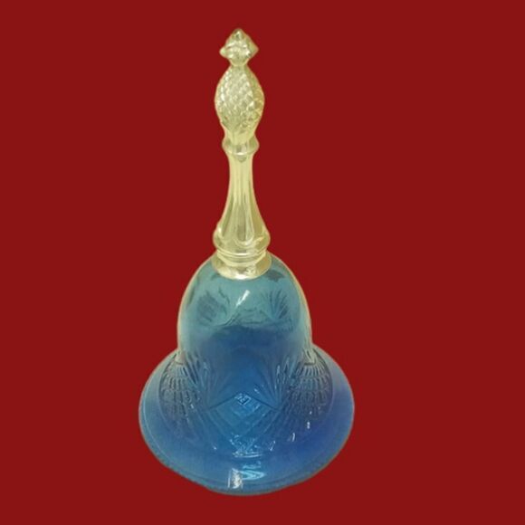 Vintage Avon Empty Bottle Blue - Picture 1 of 4